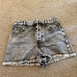 Isabel Marant Étoile Gray Denim Shorts